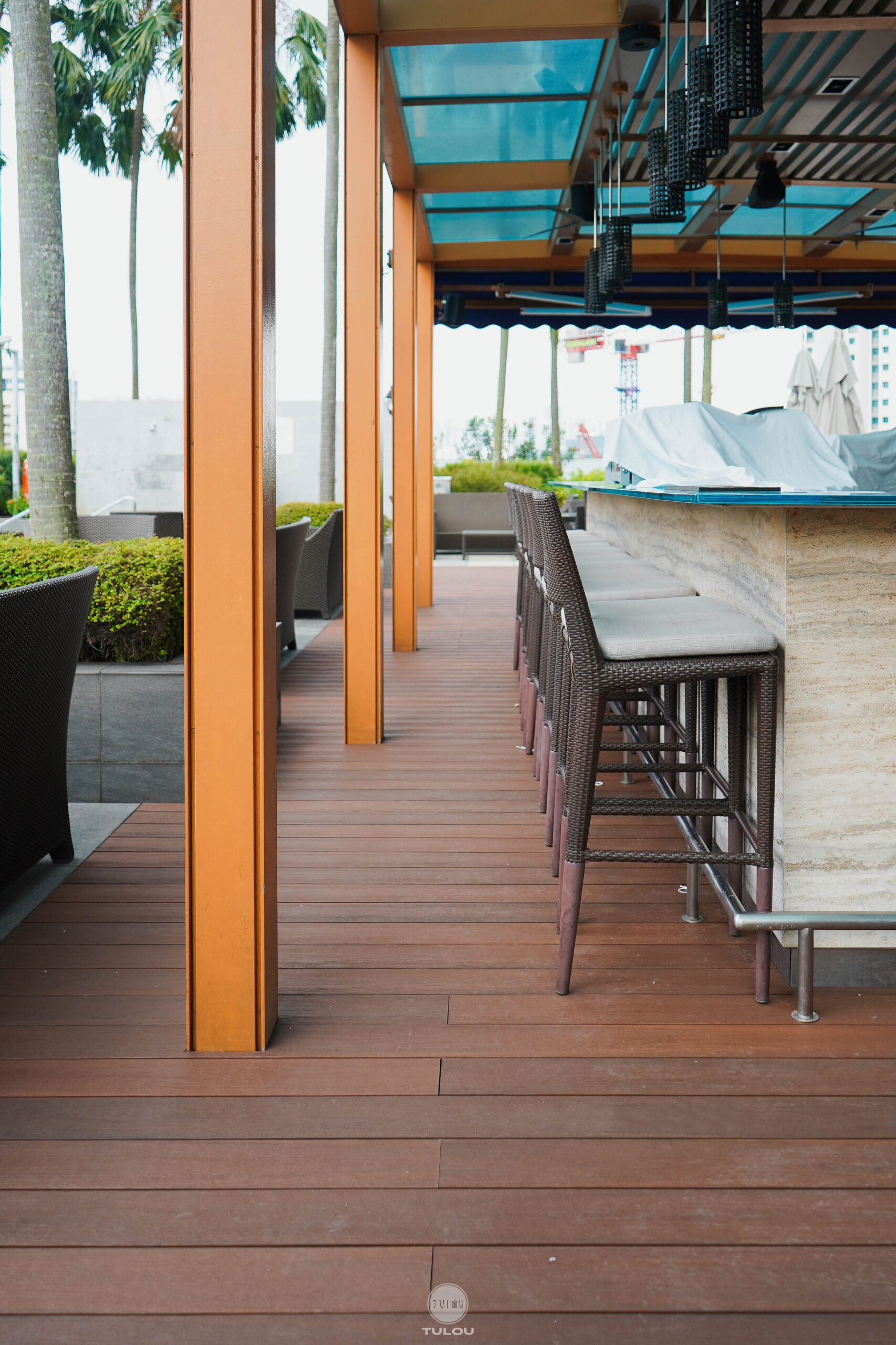 One Farrer Hotel Tulou Composite Timber Decking Singapore 3 scaled - One Farrer Hotel