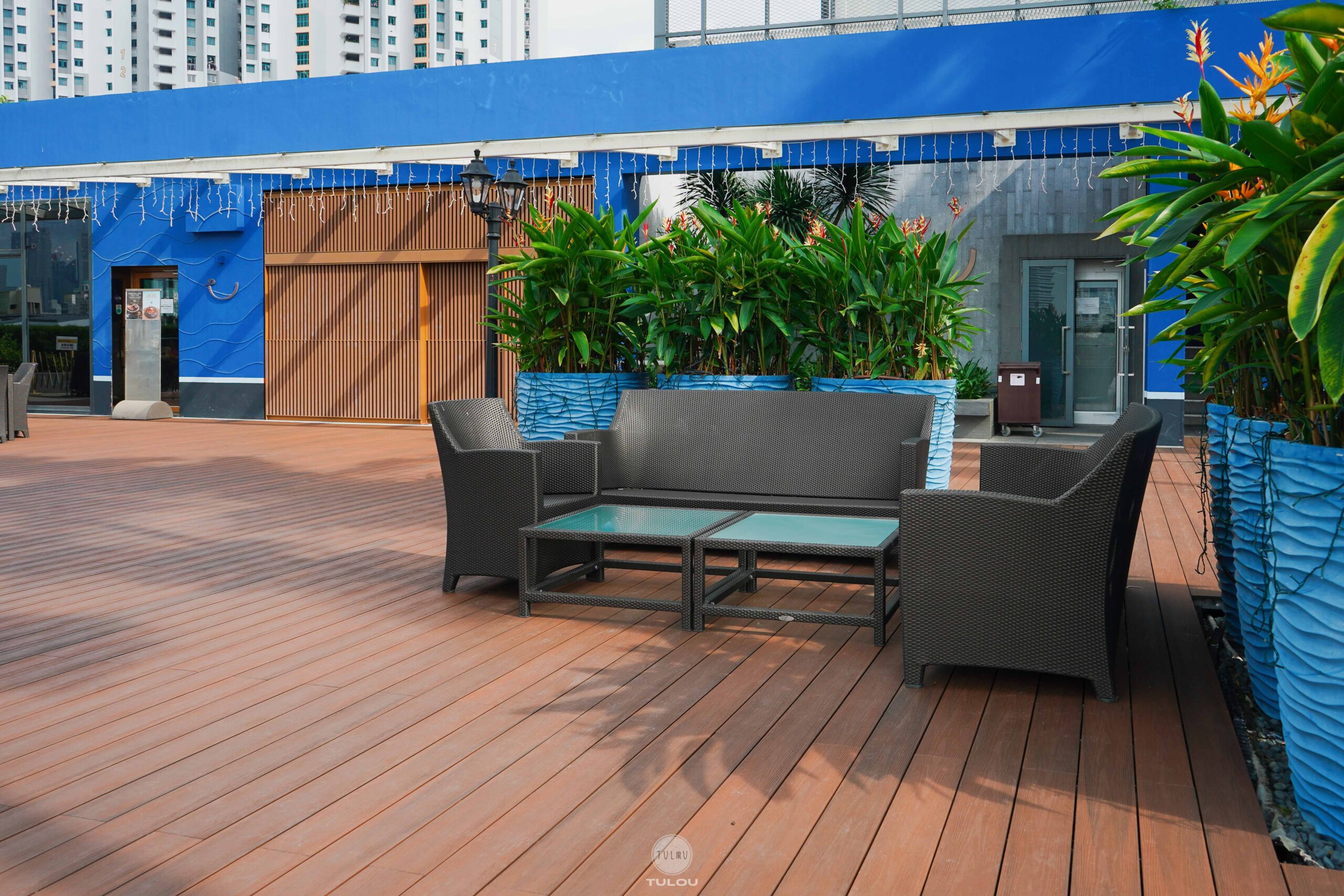 One Farrer Hotel Tulou Composite Timber Decking Singapore 5 scaled - One Farrer Hotel