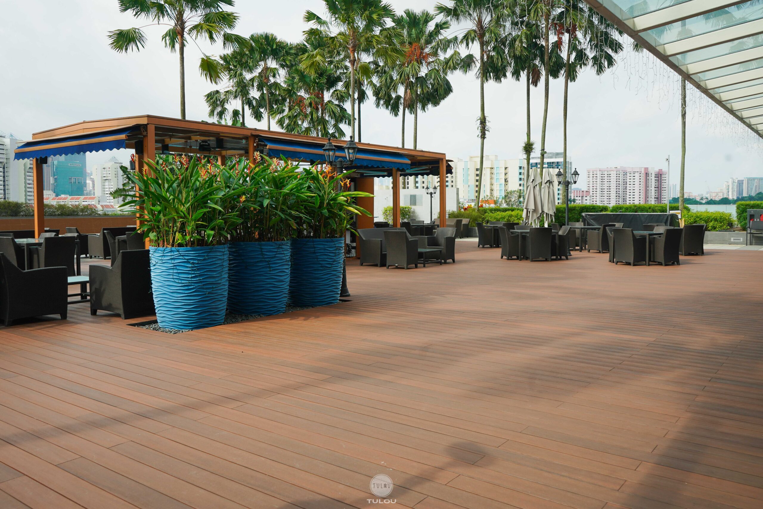 One Farrer Hotel Tulou Composite Timber Decking Singapore scaled - One Farrer Hotel