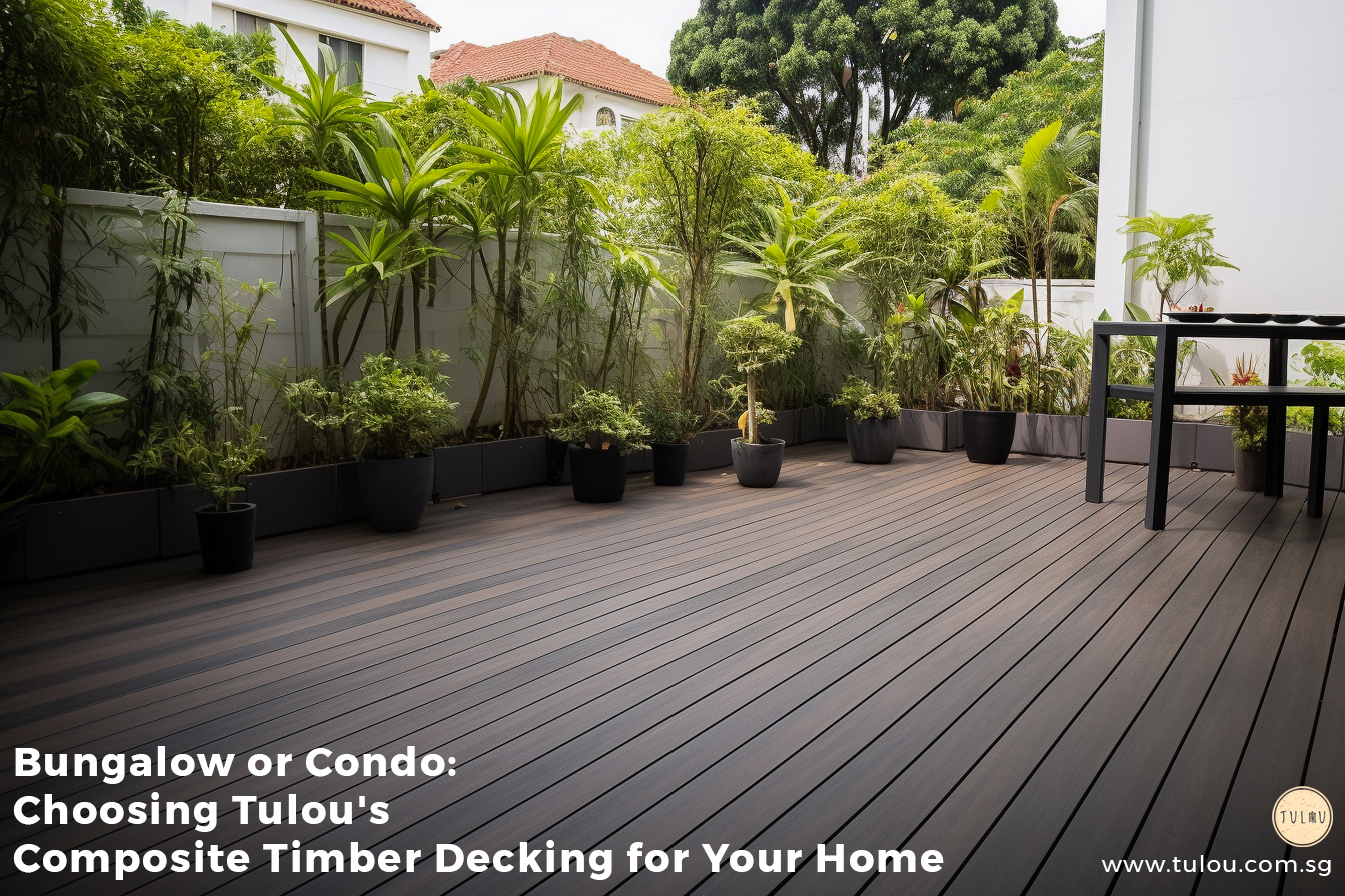 Tulou Bungalow Banner - Bungalow or Condo: Choosing Tulou's Composite Timber Decking for Your Singaporean Home