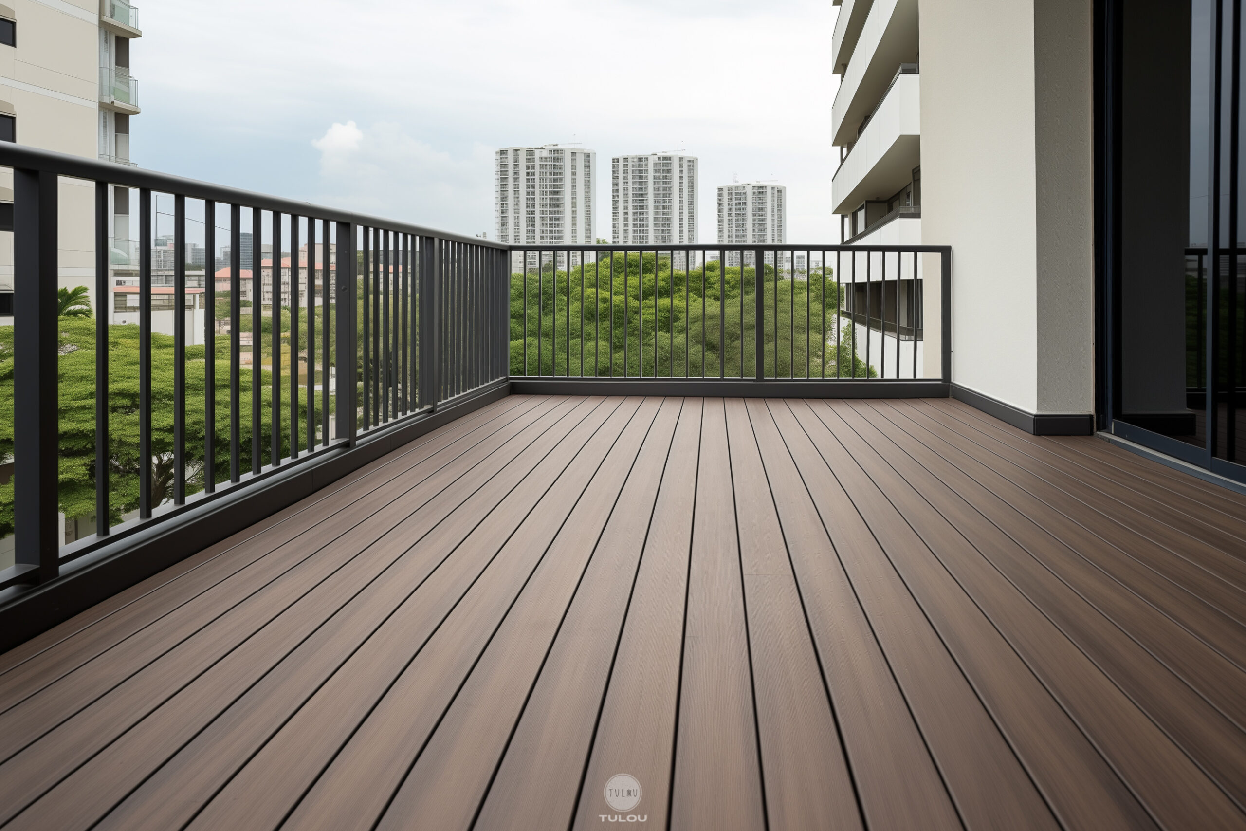 Tulou Condo scaled - Bungalow or Condo: Choosing Tulou's Composite Timber Decking for Your Singaporean Home