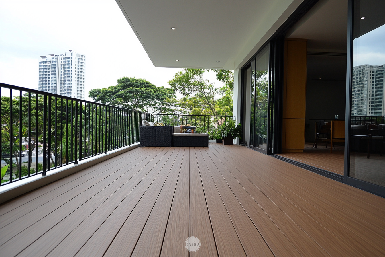 Composite Timber Decking in Singapore: The Perfect Solution for Condominium and Bungalow Owners afteryou. singapore hdb living room balcony with composite timb 0361e800 8cb0 4fb3 806b 1bd6b157ceaa - Composite Timber Decking in Singapore: The Perfect Solution for Condominium and Bungalow Owners