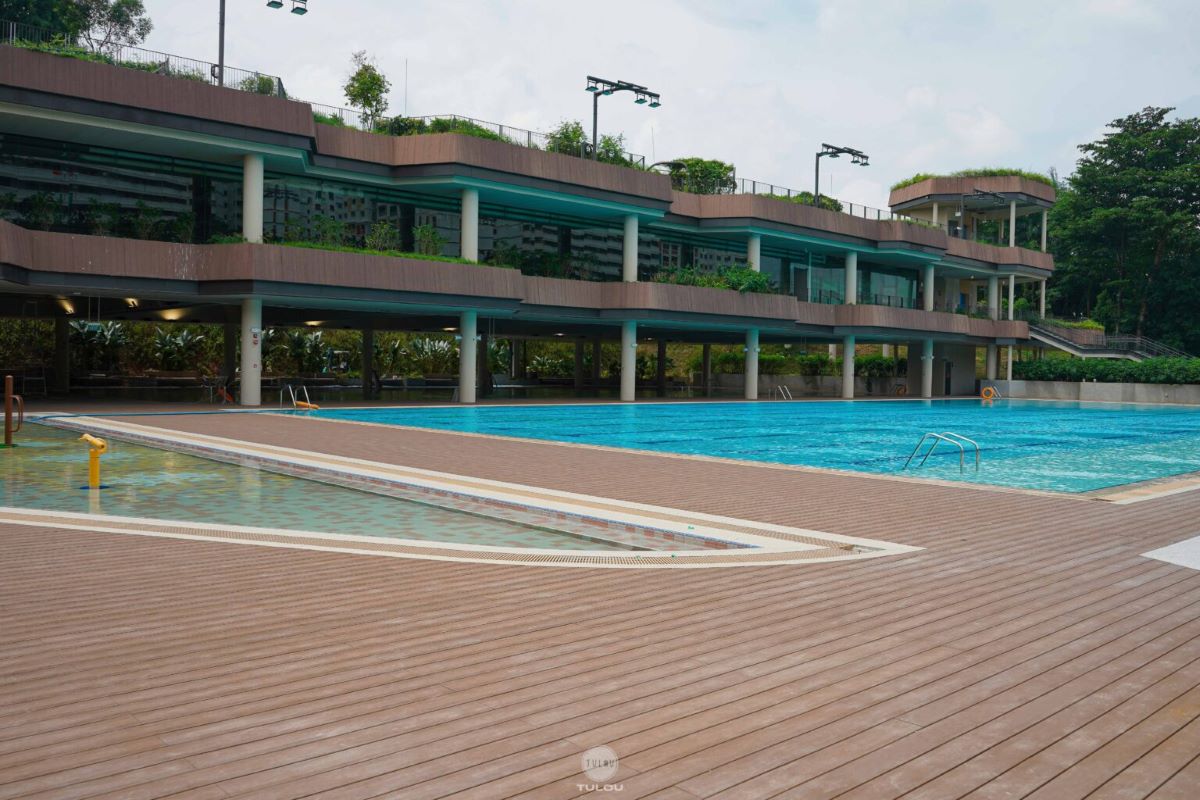 Bukit Canberra ActiveSG Sport Hall - Outdoor Composite Timber Wood Floor Decking Singapore